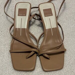 Dolce Vita Brown Strappy Sandals